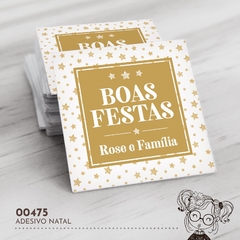 Adesivo Personalizado Natal - 00475 - comprar online