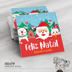 Adesivo Personalizado Natal - 00479 - comprar online