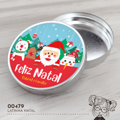 Latinha Personalizada Natal - 00479