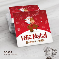Adesivo Personalizado Natal - 00482 - comprar online