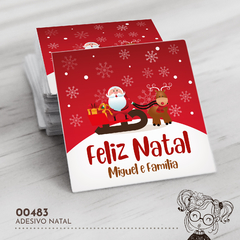 Adesivo Personalizado Natal - 00483 - comprar online