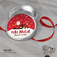 Latinha Personalizada Natal - 00483 - comprar online