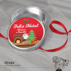 Latinha Personalizada Natal - 00484 - comprar online