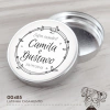 Latinha Personalizada Casamento Floral - 00485