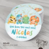 Adesivo Personalizado Dino Baby - 00491