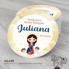 Adesivo Nossa Senhora Desatadora dos Nós - 00492