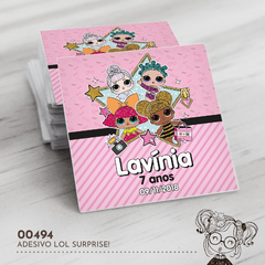 Adesivo Personalizado Boneca LOL - 00494 - comprar online
