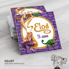 Adesivo Personalizado Rapunzel - 00497 - comprar online