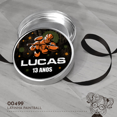 Latinha Personalizada Paint Ball - 00499 - comprar online