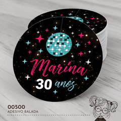 Adesivo Personalizado Balada - 00500