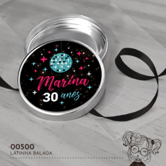 Latinha Personalizada Balada - 00500 - comprar online