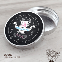 Latinha Personalizada Chá Bar - 00503