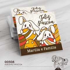 Adesivo Personalizado Páscoa - 00508 - comprar online