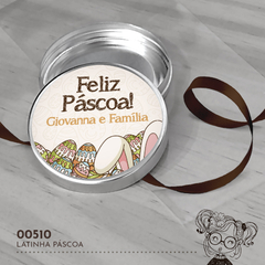 Latinha Personalizada Páscoa - 00510 - comprar online