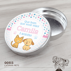 Latinha Personalizada Pets - 00513