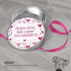Latinha Personalizada Dia dos Namorados - 00519 - comprar online