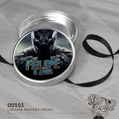 Latinha Personalizada Pantera Negra - 00523 - comprar online