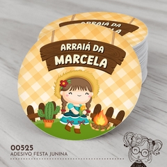 Adesivo Personalizado Festa Junina - 00525