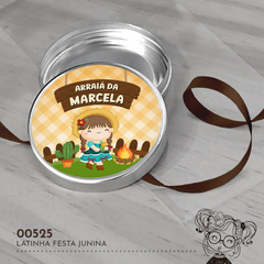 Latinha Personalizada Festa Junina - 00525 - comprar online