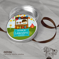 Latinha Personalizada Festa Junina - 00526 - comprar online