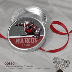 Latinha Personalizada Homem Formiga - 00530 - comprar online