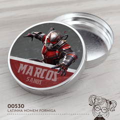Latinha Personalizada Homem Formiga - 00530