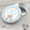 Latinha Personalizada Ursinho Bebê - 00533