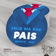 Adesivo Personalizado Dia dos Pais - 00534