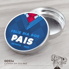 Latinha Personalizada Dia dos Pais - 00534