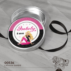 Latinha Personalizada Barbie - 00536 - comprar online