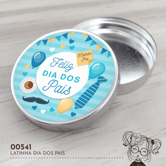 Latinha Personalizada Dia dos Pais - 00541