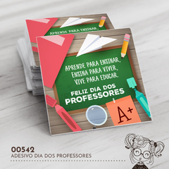 Adesivo Personalizado Dia dos Professores - 00542 - comprar online