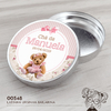 Latinha Personalizada Ursinha Bailarina - 00548
