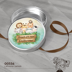 Latinha Personalizada Safari - 00556 - comprar online