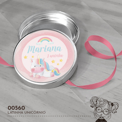 Latinha Personalizada Unicórnio - 00560 - comprar online