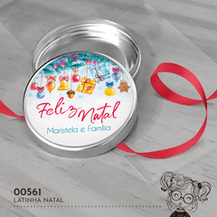 Latinha Personalizada Natal - 00561 - comprar online