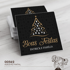 Adesivo Personalizado Natal - 00562 - comprar online