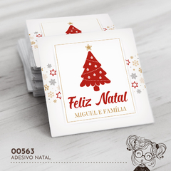 Adesivo Personalizado Natal - 00563 - comprar online