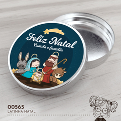 Latinha Personalizada Natal - 00565