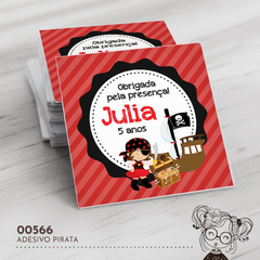 Adesivo Personalizado Pirata - 00566 - comprar online