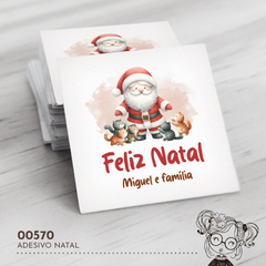 Adesivo Personalizado Natal - 00570 - comprar online