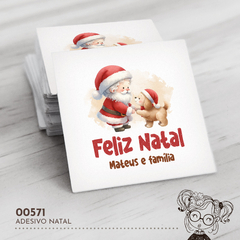 Adesivo Personalizado Natal - 00571 - comprar online
