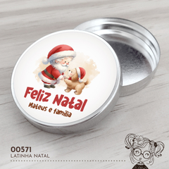 Latinha Personalizada Natal - 00571