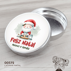 Latinha Personalizada Natal - 00572