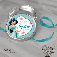 Latinha Personalizada Jasmine - 00586 - comprar online