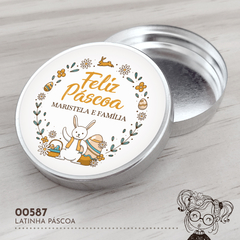 Latinha Personalizada Páscoa - 00587