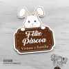 Adesivo Personalizado Páscoa - 00588