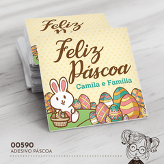 Adesivo Personalizado Páscoa - 00590 - comprar online