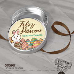 Latinha Personalizada Páscoa - 00590 - comprar online