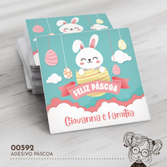 Adesivo Personalizado Páscoa - 00592 - comprar online